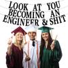 Look at You Becoming an Engineer Banner, Congrats Grad/You Did It/Congratulations Sign, Engineer Degree Graduation Party Decorations Supplies view 3