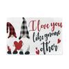 YETTASBIN Valentine's Day Gnome 1000 Pieces Wooden Jigsaw Puzzle for Adults Teens Kids, Fun Family Game for Holiday Toy Gift Home Decor view 1