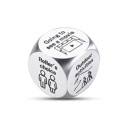 STVK Bridal Shower Gifts for Bride - Fast Food Decision Dice, Valentines Day Gifts for Her Wife, Tin Gift for 10th 11th Anniversary, Date Night Dice Game for Adults Girlfriend Boyfriend