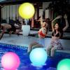 3 otters 3PCS Light Up Beach Balls, 16Inche Glow Pool Balls with Control, Inflatable Pool Supplies for Outdoor Summer Party Favors view 4