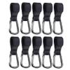 1-10pcs Stroller Hooks Buckles Clip Aluminum Alloy Carabiner Cart Organizer Diaper Bag Shopping Pram Hook Buckle Stroller Hanger (Color : 10pcs) view 1