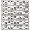 750 Bingo Cards Booklet (Grey) view 1