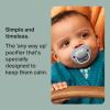 Tommee Tippee Anytime Matte Newborn Pacifiers, 0-6 Months, Symmetrical Baglet, BPA-Free Binkies, Pink and Beige, Pack of 6 view 2
