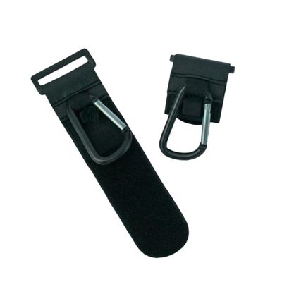 Holibanna 2pcs Stroller Hooks Metal Iron Hook Black Sturdy Design for Hanging Bags Hats Easy Installation for Car Stroller Use