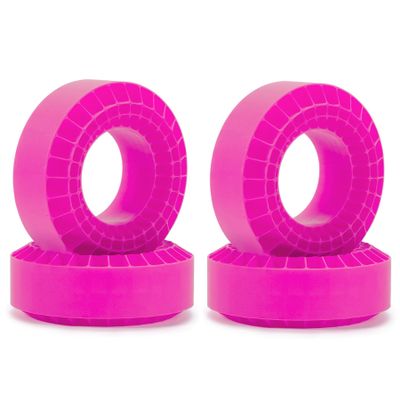AMK 108x42mm Silicone 1.9 Crawler Tire Foam Insert, 1.9" Tires Waterproof Inner Filler for 1/10 RC Crawler Axial SCX10 Capra RXB10 TF2 Redcat Gen7 Gen8 TRX4 Upgrades (Purple)