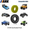 AMK 108x42mm Silicone 1.9 Crawler Tire Foam Insert, 1.9" Tires Waterproof Inner Filler for 1/10 RC Crawler Axial SCX10 Capra RXB10 TF2 Redcat Gen7 Gen8 TRX4 Upgrades (Purple) view 2