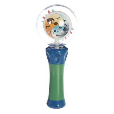Aurora Toys Engaging Light Up Spinner Toy - Endless Fun - Screen-Free Entertainment - Green 7.5 Inches