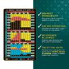 Blackjack Strategy Card (1-Pack) - Basic Strategy Card with Leather Wallet  Casino-Friendly Pocket Reference for Hard/Soft Totals & Pairs  Ideal for Practice, Casino Night & Travel (Metal) view 2