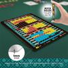Blackjack Strategy Card (1-Pack) - Basic Strategy Card with Leather Wallet  Casino-Friendly Pocket Reference for Hard/Soft Totals & Pairs  Ideal for Practice, Casino Night & Travel (Metal) view 3