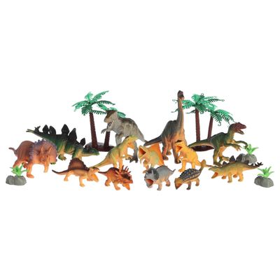Aurora Toys Timeless Habitat Dinosaur Play Set Toy - Imaginative Play - Unplugged Play - Multicolor 6 Inches