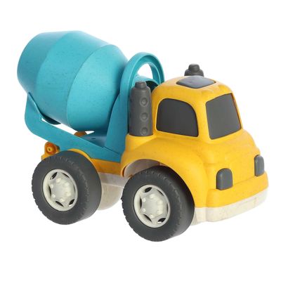 Aurora Toys Versatile Wheatley Cement Mixer Toy - Imaginative Play - Unplugged Play - Yellow 11 Inches