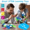 18 in 1 STEM Toys for 4 5 6 7 8+ Year Old Boy Girl Birthday Gifts Educational Building Toys for Kids Ages 4-8 5-7 6-8 Build and Play Stem Activities Construction Toy for Boys 4-6 8-10 (Pull Back Cars) view 4