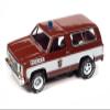 Auto World Xtraction 1977 Chevy Blazer Palm Beach Florida Police HO Scale Slot Car view 2