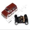 Auto World Xtraction 1977 Chevy Blazer Palm Beach Florida Police HO Scale Slot Car view 3