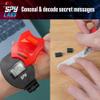 Thames & Kosmos Spy Labs: 9-in-1 Spy Watch | Time, Date, Alarm Clock, Stopwatch, Magnifying Glass, Secret Message Tools & More| Essential Gadget from The Detective Gear Experts for Young Investigators view 4