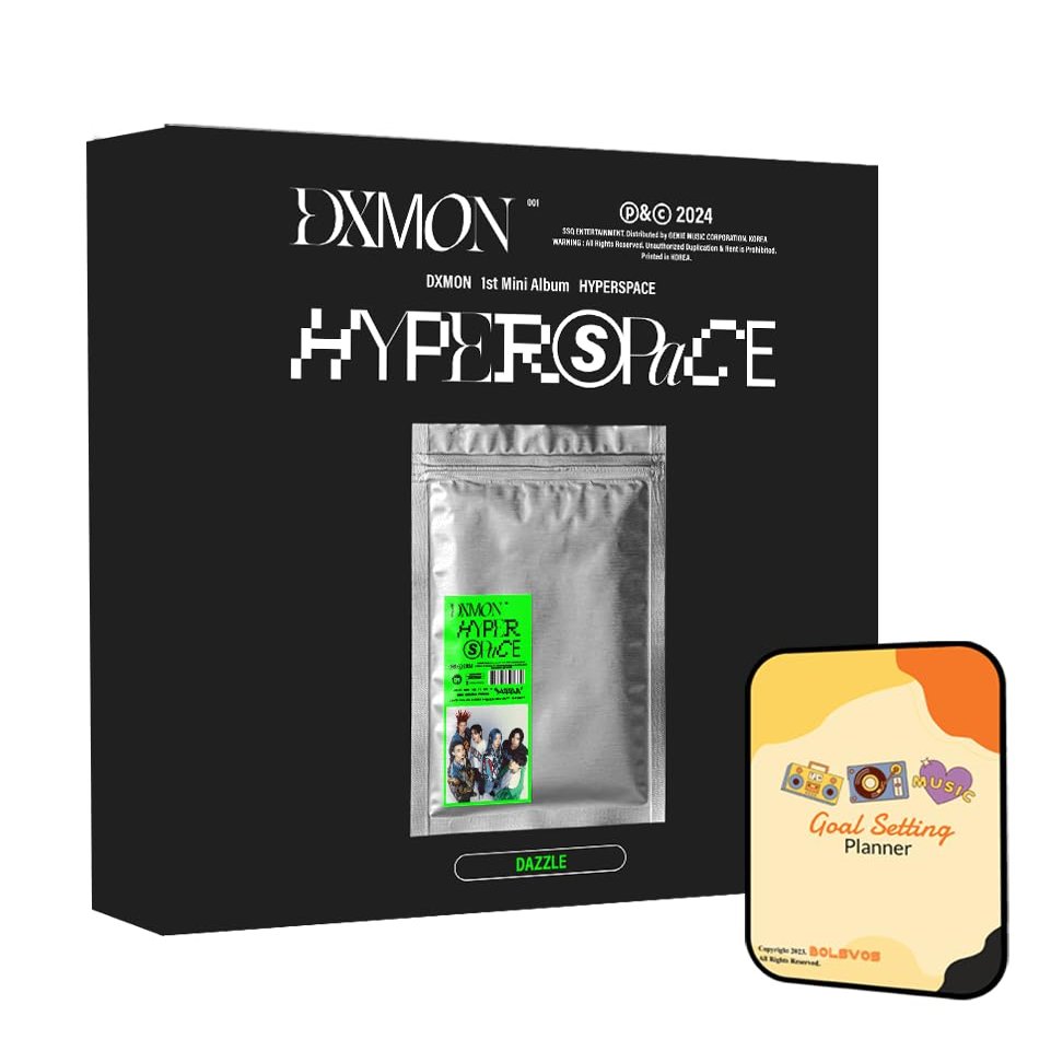 Dreamus HYPERSPACE DXMON Album [DAZZLE ver. ]+Pre Order Benefits+BolsVos K-POP Inspired Freebies (1st Mini Album)
