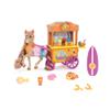 Wild Manes Horse Toys  Baileys Surf & Snacks Playset with Boba Cart, Surfboard & Accessories  Includes Brush, Visor & Pegasus Plush  Ages 3+ view 1