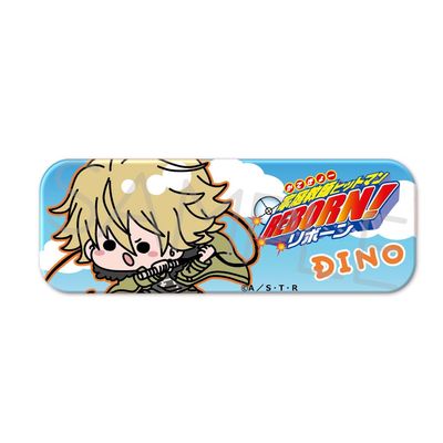 TV Anime "Katekyo Hitman Reborn!" (Dino) Rectangular Can Badge MH