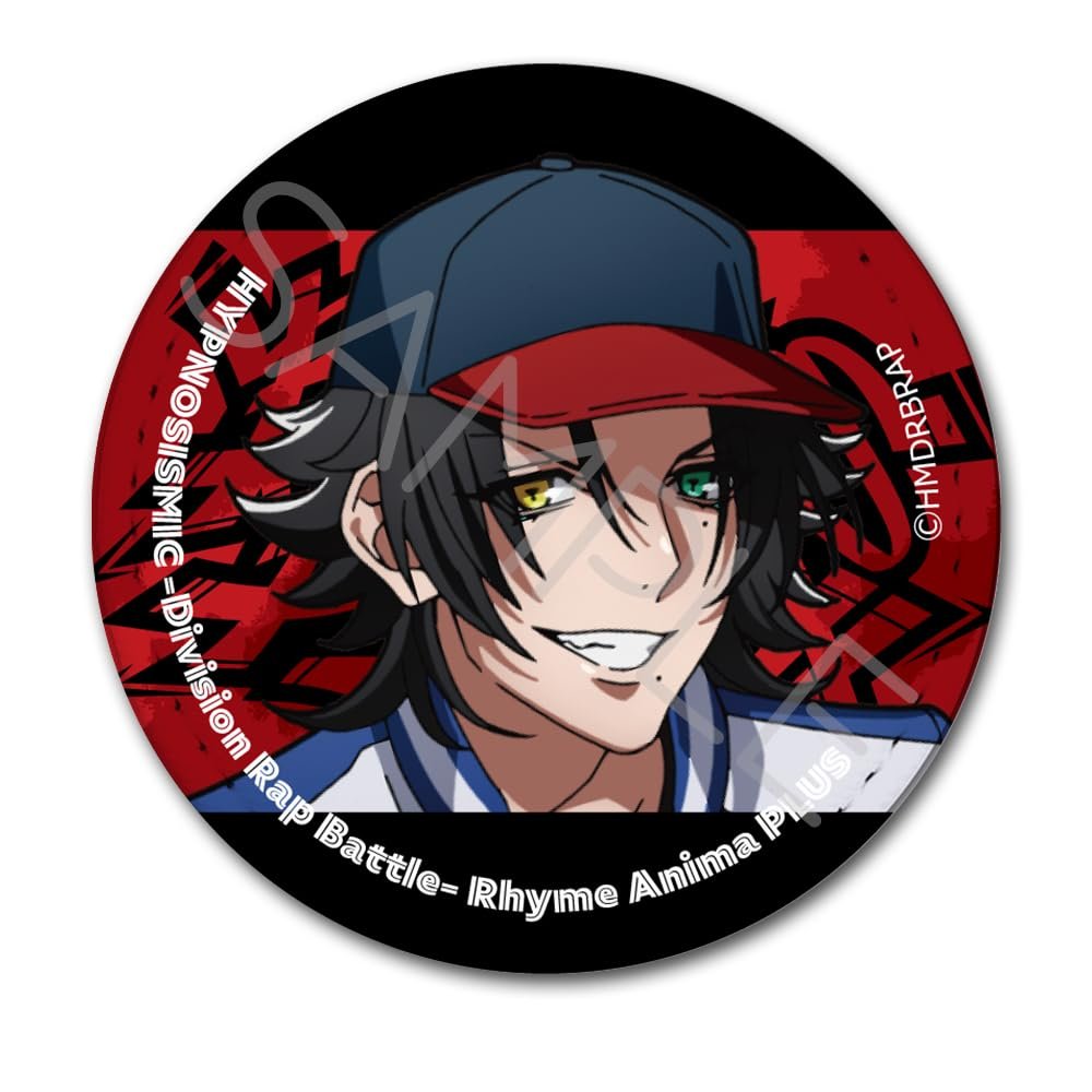 Hypnosis Microphone Division Rap Battle Rhyme Anima + [Jiro Yamada] Leather Badge B