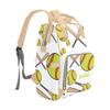 Yeshop Personalized Diaper Backpack Soft Ball Sport Number Team Multi-Function Multi Function Diaper Bag Travel Daypack Nursing Nappy Changing Bag view 3