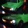 RCLIONS RC Car LED Headlights Taillight Front Rear Lamp White&Red Light Kit for 1/10 Drag Slash C10 Upgrades Parts view 4