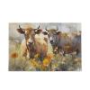 FOLIOSA Jigsaw Puzzles Painting Cow 1000 Piece Puzzles for Adults and Families 29.519.7 in view 1