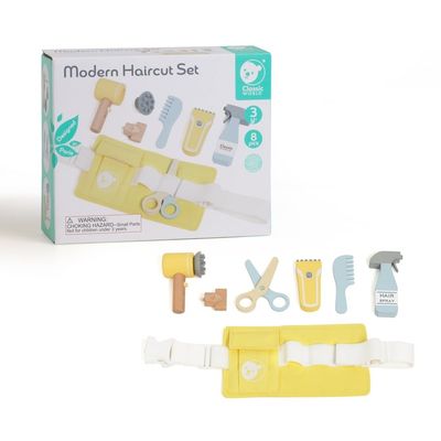 Classic World Modern Wooden Hairdressing Set, 8dlg.