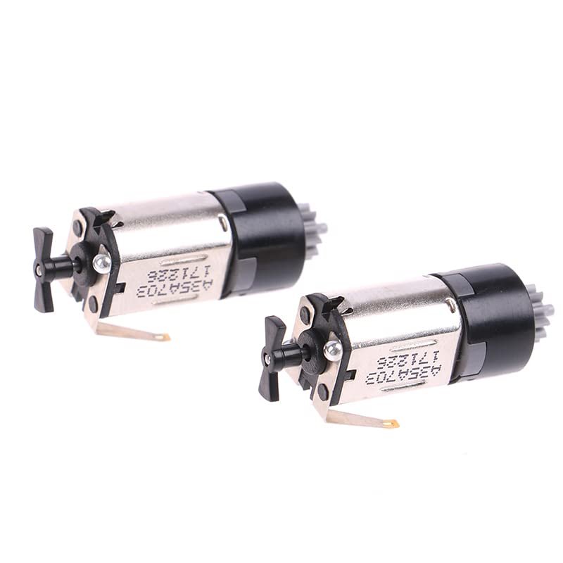 WIOSEN Mini Electronic Starter 1pcs DC 2.5V-5V Mini M10 Electronic Starter Micro 10mm Planetary Gear Electronic Starter Slow Speed Reducer Motors