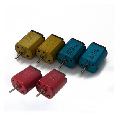 Mini electronic starter D C Micro electronic starter FF-030 High Speed Carbon Brush electronic starter D C 1.5V 3V 3.7V 52000RPM for Climbing Competition Boat Model&RC Toy Car : Red FF-030 electronic
