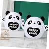 Abaodam Panda Shaped Coin Bank Cute Desktop Ornament for Boy Girl and Adults Money Saving Jar for Home Decor and Savings Small for Easy Placement view 2