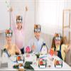 WhatSign 100th Day School Paper Crowns for Kids - 24 Pcs, Decorations, Birthday Party Hats for Classroom Supplies view 4