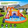 Umbalir 14.2x12.8FT Inflatable Water Park, Giant Slide Bounce House With 2 Long Slides, Thrilling Climbs, Trampoline and Big Splash Pool - 650W Air Blower Included view 3