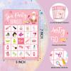 Foosproea Spa Bingo Cards, Beauty Themed Bingo Games for 24 Players, Spa Games for Family Friends Large Group Activities, Sleepover Party Favors Supplies Decorations(23) view 2