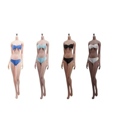 1/6 Scale Female Body,12inch Female Large Bust Super Flexible Seamless Action Figure Body Collection (S04C Brown Skin)