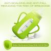 Abaodam Silicone Baby Bottle Sleeve 2-Pack Non-Slip Flexible Cover for Glass & Breastfeeding Bottles 5.6X4.5X2.2 Inches Lightweight Bottle Protector for Easy Grip and Drop Resistance view 2