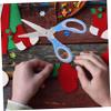 Abaodam 3pcs Kids Scissors with Sleeve Children Scissors Stainless Steel Safe for Toddlers Diy Tools view 4