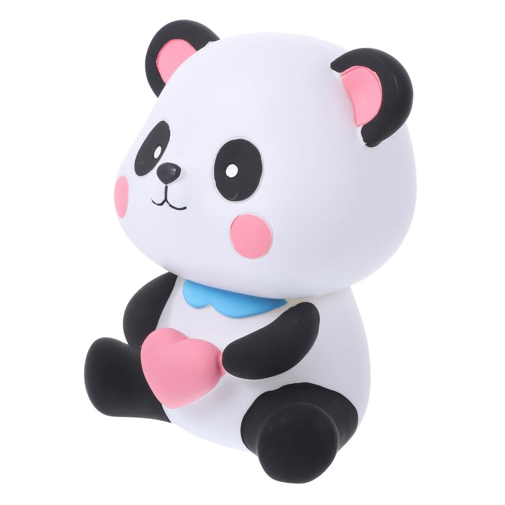 Abaodam Cute Panda Piggy Bank Creative Money Pot for Saving Desktop Decor for Adults and Boys and Girls Lovely Panda Shape to Encourage Saving Habits