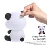 Abaodam Cute Panda Piggy Bank Creative Money Pot for Saving Desktop Decor for Adults and Boys and Girls Lovely Panda Shape to Encourage Saving Habits view 3