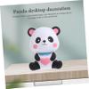 Abaodam Cute Panda Piggy Bank Creative Money Pot for Saving Desktop Decor for Adults and Boys and Girls Lovely Panda Shape to Encourage Saving Habits view 4