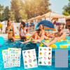 Foosproea Pool Party Bingo Cards, Summer Bingo Games for 24 Players, Pool Party Games for Family Friends Large Group Activities, Pool Party Favors Supplies Decorations(21) view 4
