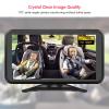 LUCKVIEW BM3 Baby Car Camera, 5.2" 1080P with Video Recording & TF Card, Back Seat Camera with 3X Zoom, 360 Rotation, Easy Installation Baby & Pet Car Monitor view 2