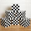 Dispowreath 6 Pcs Checkered Birthday Party Decor Race Car Large Box, 11.8 view 4