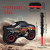 Hooqict Monster Truck Pinata Car Birthday Pinata with Blindfold and Bat Stick for Kids Boys Monster Truck Party Supplies Racing Car Construction Themed Party Decorations view 2