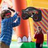 Hooqict Monster Truck Pinata Car Birthday Pinata with Blindfold and Bat Stick for Kids Boys Monster Truck Party Supplies Racing Car Construction Themed Party Decorations view 3