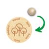 SES Creative 02311 - Can toss, Colourful cans with Wooden Balls, Agility Game for Children view 4