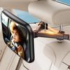 Baby Car Mirror for Car Seat Safely Mirror Hook Clip Design for Rear Facing Infant Newborn 360 Rotation Baby Backseat Mirror with Wide Clear View, Shatterproof, Easy Install Baby Essentials view 1