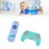 2 Pack Silicone Baby s TV Remote Control Shape Educational Chew Sensory Teethers for Babies 6 to 18 Months (Blue Cyan) view 2