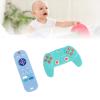 2 Pack Silicone Baby s TV Remote Control Shape Educational Chew Sensory Teethers for Babies 6 to 18 Months (Blue Cyan) view 3
