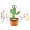 CuLtP 1pc-Dancing Talking Cactus Toys for Baby Boys and Girls, Singing Mimicking Recording Repeating What You Say Sunny Cactus Up Plus, Green, 1005005981362659 view 2