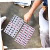 Abaodam Game 1 Set Miniature Mahjong Kit Portable Table for Home Party Entertainment view 2